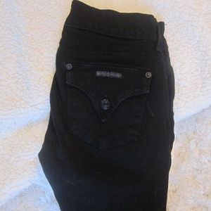 Hudson Black Collin Flap Jeans